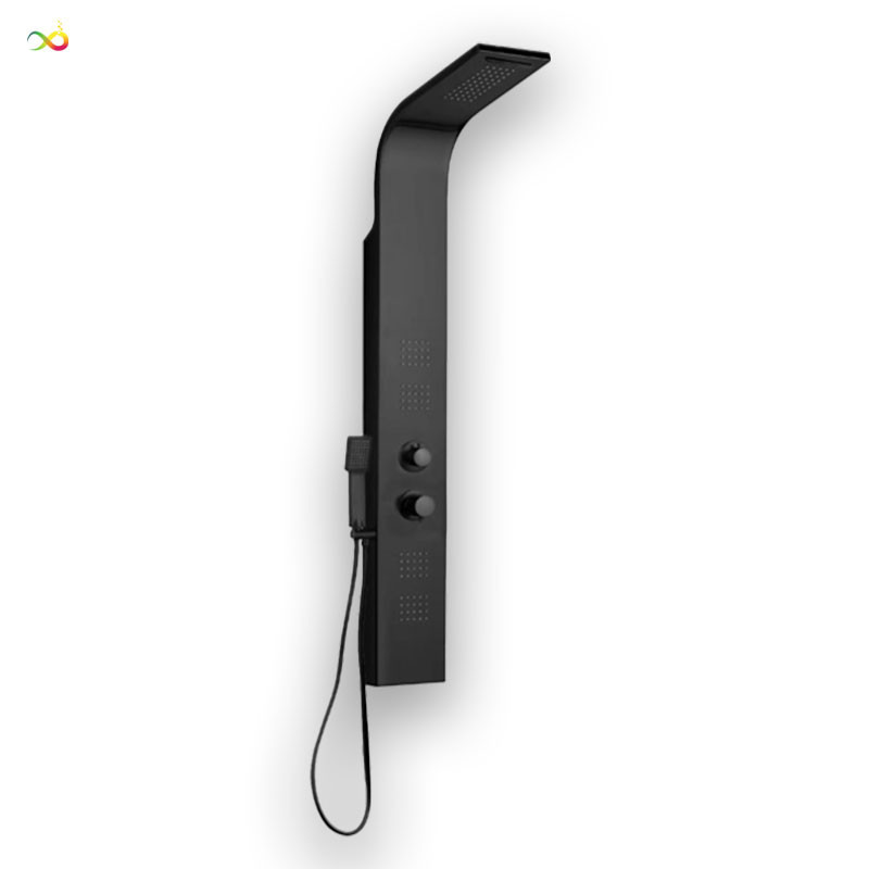 Coluna hidromassagem Glasse 4F Preto