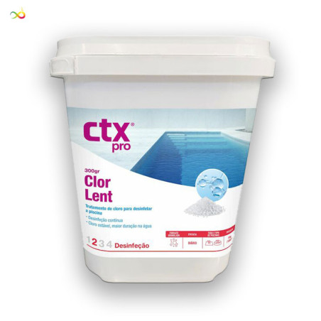 CTX-300 Cloro granulado de dissolução lenta 5Kg